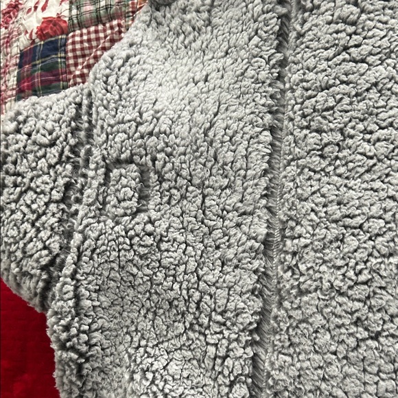 Abercrombie & Fitch Gray Sherpa Sweater - Picture 8 of 8